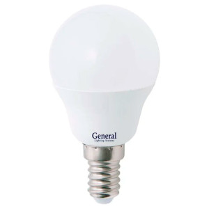 Лампа светодиодная General GLDEN-G45F-B-7-230-E14-4000