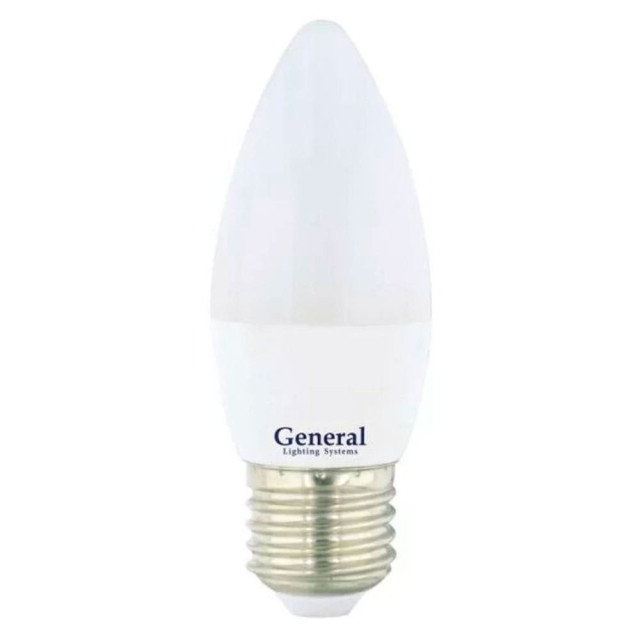 Лампа светодиодная General GLDEN-CF-B-7-230-E27-6500
