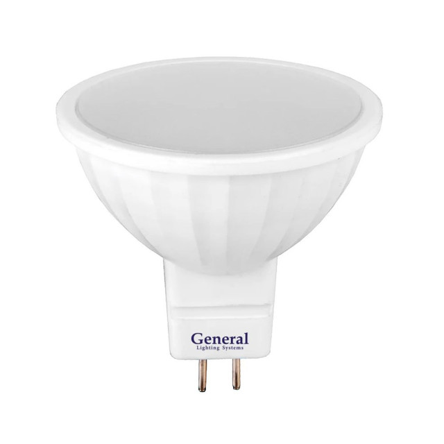 Лампа светодиодная General GLDEN-MR16-B-7-230-GU5.3-3000 660154