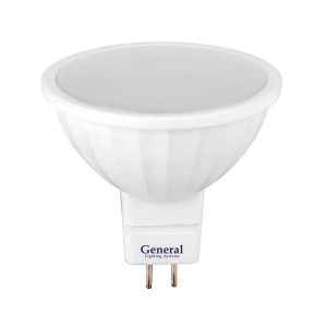Лампа светодиодная General GLDEN-MR16-B-12-230-GU5.3-3000 661469