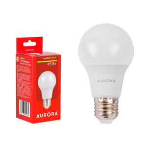Лампа светодиодная Aurora Стандарт A200-042 A60 15Вт 230В E27 2700K