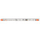 Лампа Jazzway Pled T8-600GL 10w Frost 6500K 230V/50Hz стекло