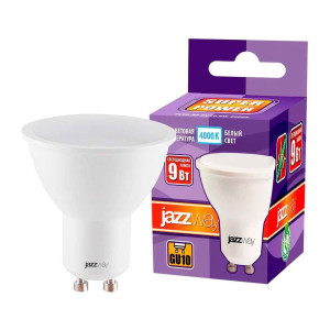 Лампа светодиодная Jazzway PLED- SP GU10 9w 4000K-E