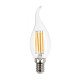 Лампа светодиодная SmartBuy SBL-C37FCan-8-40K-E14 Led FIL Cвеча на ветру