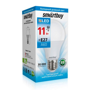 Лампа светодиодная SmartBuy SBL-А60-11-60К-E27 Led