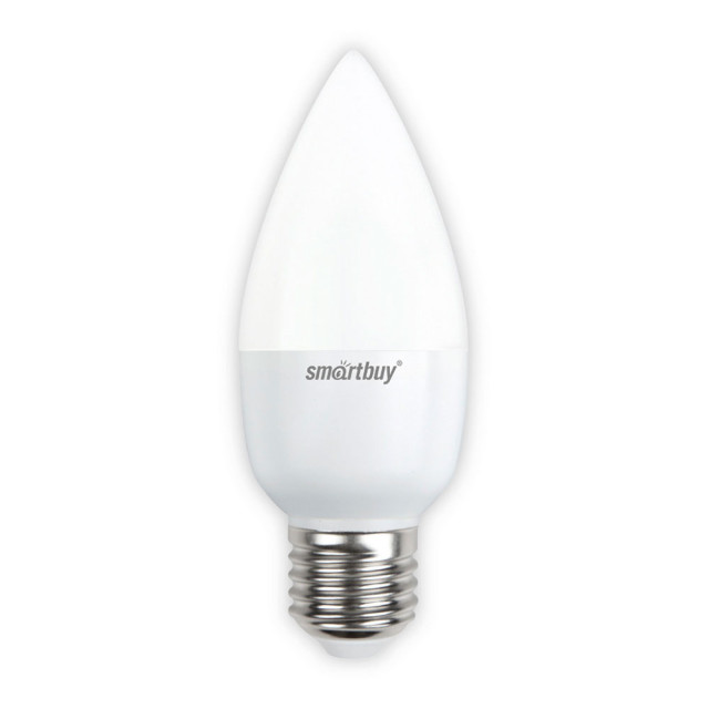 Лампа светодиодная SmartBuy SBL-С37-9_5-60К-Е27 Led