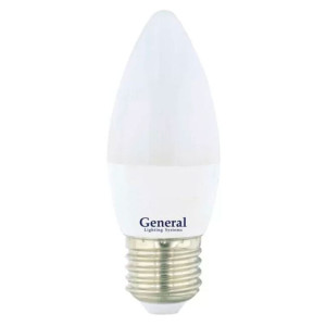 Лампа светодиодная General GLDEN-CF-B-7-230-E27-4000