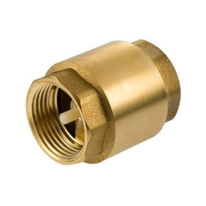 Клапан обратный SantechSystems 00026162 пружиный Ду 32 Ру 16 м/м диск/латунь