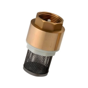 Клапан обратный Frap F272.05 пружинный с сеткой