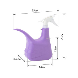 Лейка Idea М 2154 с опрыскивателем 1.5 л