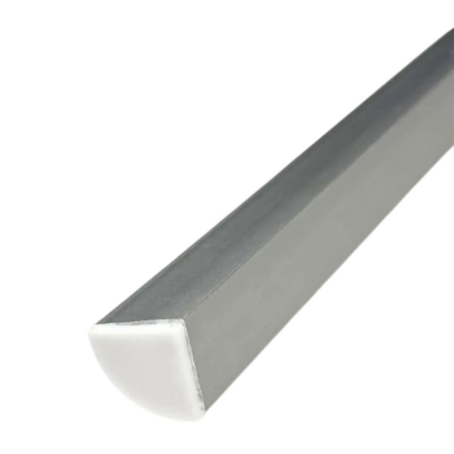 Комплект TruEnergy 19050 1616 для светодиодной ленты угловой анодированный серебристый с экраном 16*16 мм 2 м