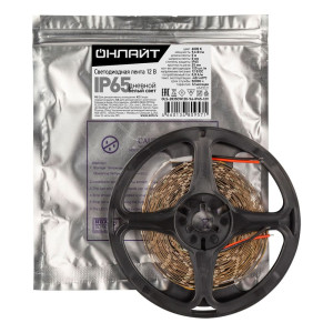 Лента светодиодная Онлайт 80 957 OLS-2835CW120-9.6-IP65-12V