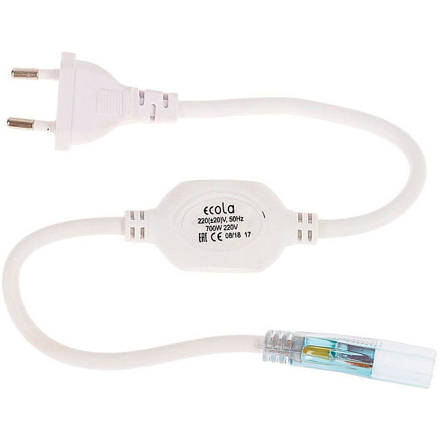 Блок питания Ecola H1407KESB Led strip 220V IP20 700W 14*7 IP68 для лент с кабелем муфтой разъемом и вилкой