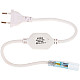 Блок питания Ecola H1407KESB Led strip 220V IP20 700W 14*7 IP68 для лент с кабелем муфтой разъемом и вилкой