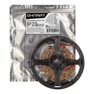 Лента светодиодная Онлайт 80 956 OLS-2835CW120-9.6-IP20-12V