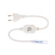 Блок питания Ecola H1207KESB LED strip 220V (IP20) 700W 12*7 IP68 для лент с кабелем муфтой разъемом и вилкой