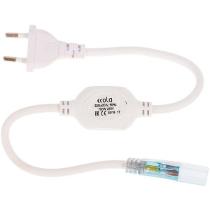 Блок питания Ecola H1407KESB Led strip 220V IP20 700W 14*7 IP68 для лент с кабелем муфтой разъемом и вилкой
