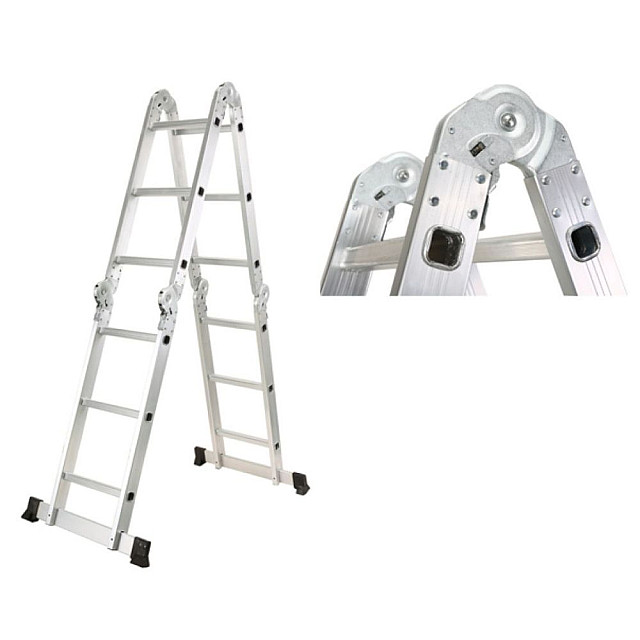 Лестница многофункциональная Startul ST9732-03 алюминиевая 4*3 ступени
