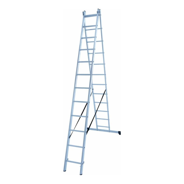 Лестница двухсекционная Новая высота NV122 2*12 ступеней