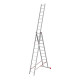 Лестница алюминиевая Pro Startul ST9942-10 3*10 ступеней