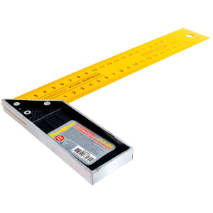 Угольник Remocolor 15-3-250 столярный металлический 250 мм