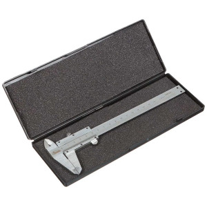 Штангенциркуль Remocolor 15-5-150 ШЦ-150 механический с глубиномером в пластиковом кейсе 150 мм