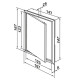 Дверца ревизионная Zernberg 1515 Porta 167*167 мм