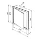 Дверца ревизионная Zernberg 3030 Porta 317*317 мм
