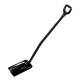 Лопата совковая Fiskars Ergonomic Pro 1066711 черная