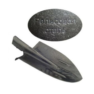 Лопата штыковая Admiral D40 с молотковой окраской