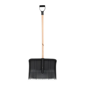 Лопата снеговая Вьюга 2 пластиковая с черенком 500*375 мм