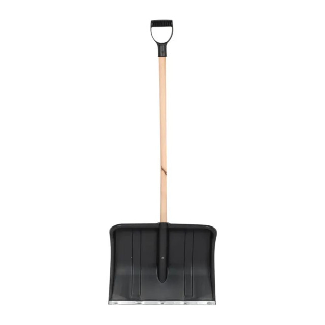 Лопата снеговая Вьюга 2 пластиковая с черенком 500*375 мм