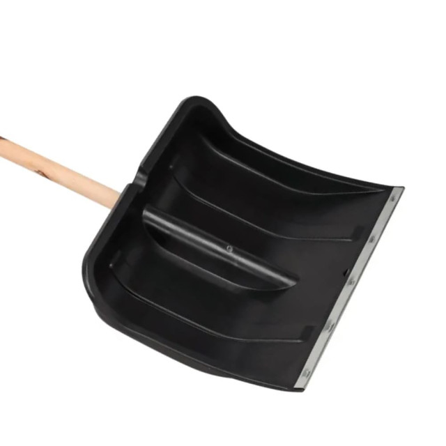 Лопата снеговая Вьюга 2 пластиковая с черенком 500*375 мм