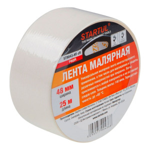 Лента малярная Startul Profi ST9043-48-25 белая 48 мм*25 м