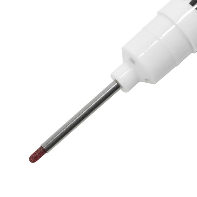 Маркер Lekon Pika перманентный удлиненный наконечник красный 0.5 мм