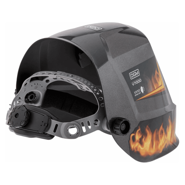 Щиток сварщика DGM V7000FL3 Пламя с самозатемняющимся светофильтром