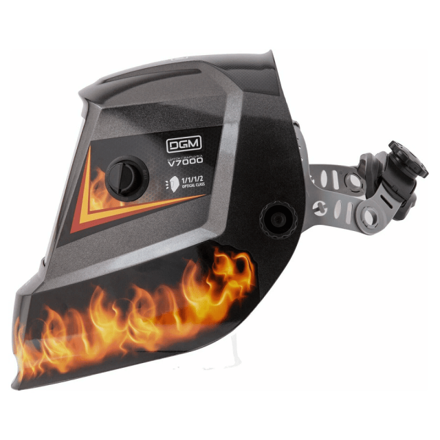 Щиток сварщика DGM V7000FL3 Пламя с самозатемняющимся светофильтром