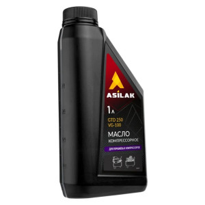 Масло компрессорное Asilak GTD 250 VG-100 минеральное 1 л