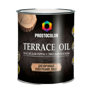 Масло для террас Prostocolor бесцветный 0.75 л