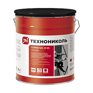 Мастика ТехноНиколь №45 для межпанельных швов серая 16 кг