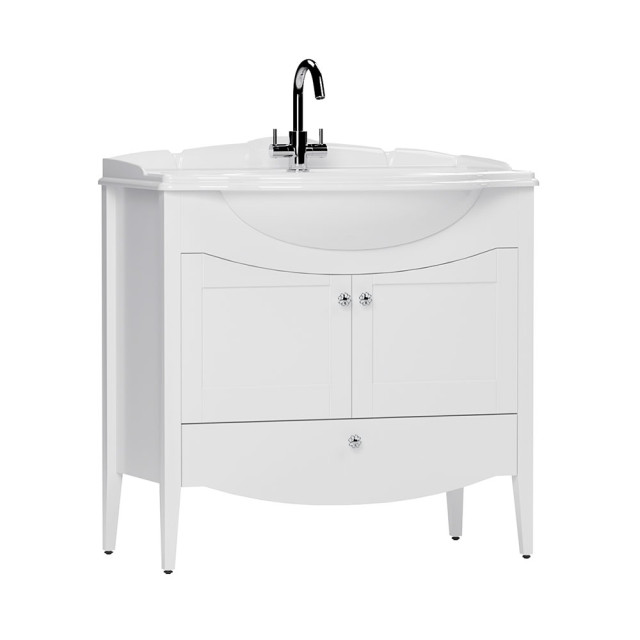 Тумба под умывальник Belux Афины Н 85-01 матовый