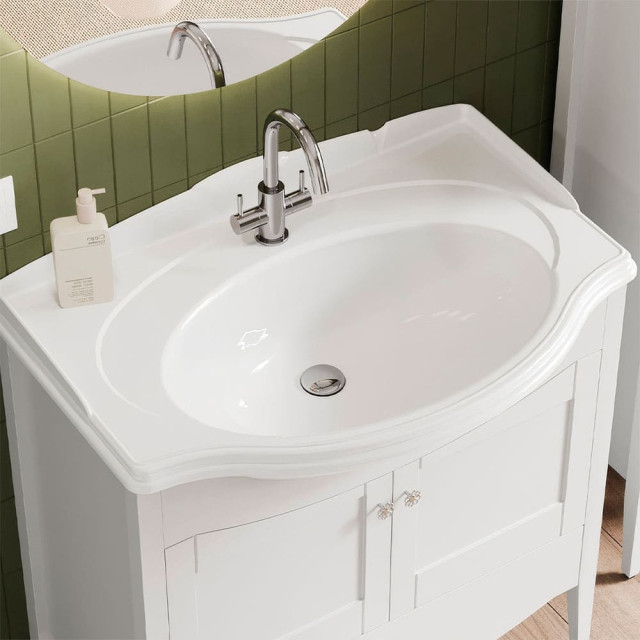 Тумба под умывальник Belux Афины Н 85-01 матовый