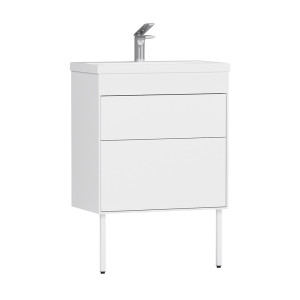 Тумба под умывальник Belux Порто Н 60-02 белый глянцевый