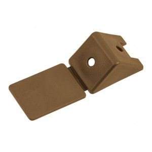 Уголок мебельный Starfix SMP-40563-4 пластик орех 4 шт