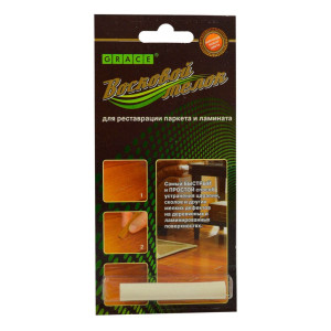 Восковой мелок Grace для ремонта сколов на ламинате и паркете белый