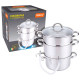 Соковарка Mallony MAL-JUICER-1 нержавеющая сталь 6 л