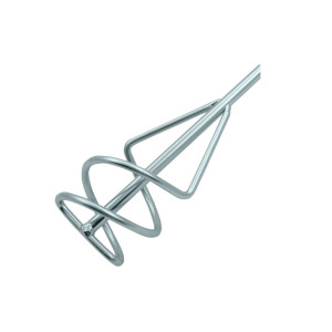 Миксер для песчано-гравийных смесей Denzel 848267 80*450 мм оцинкованный хвостовик SDS Plus