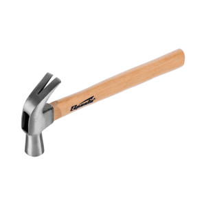 Молоток-гвоздодер Sparta 104205 боек 27 мм деревянная рукоятка 450 г