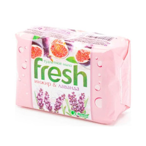 Мыло туалетное Fresh Инжир и лаванда твердое 4*75 г