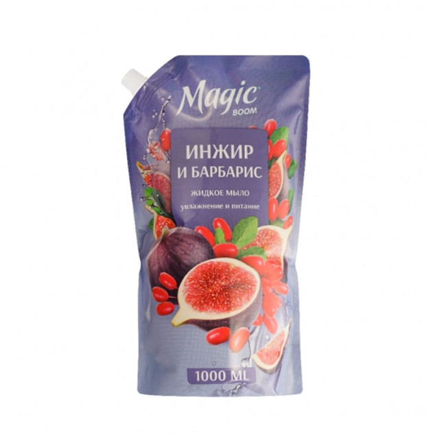Мыло жидкое Magic Boom Инжир и барбарис 1 л